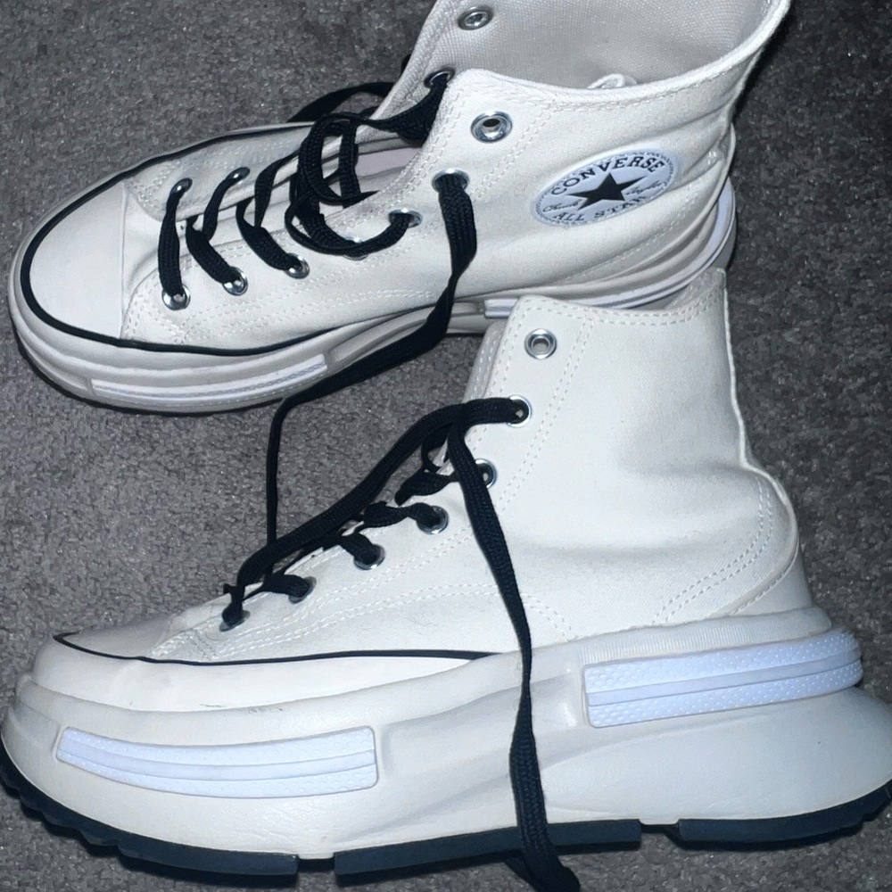 Converse platform high tops